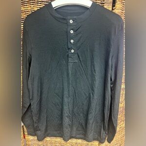 Ibex- Mens Black‎ Henley Shirt- Size: XLarge, Consistent coloring
